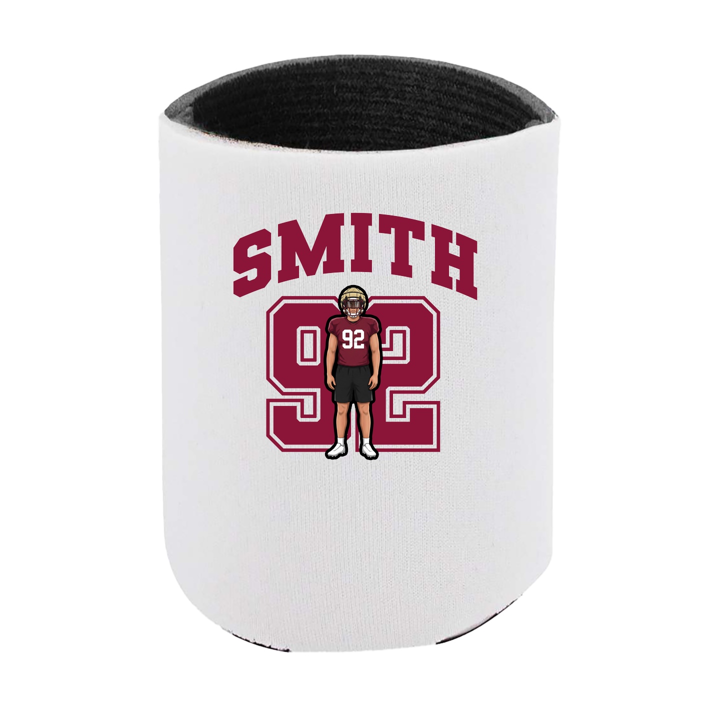 Can Holder — Number in White