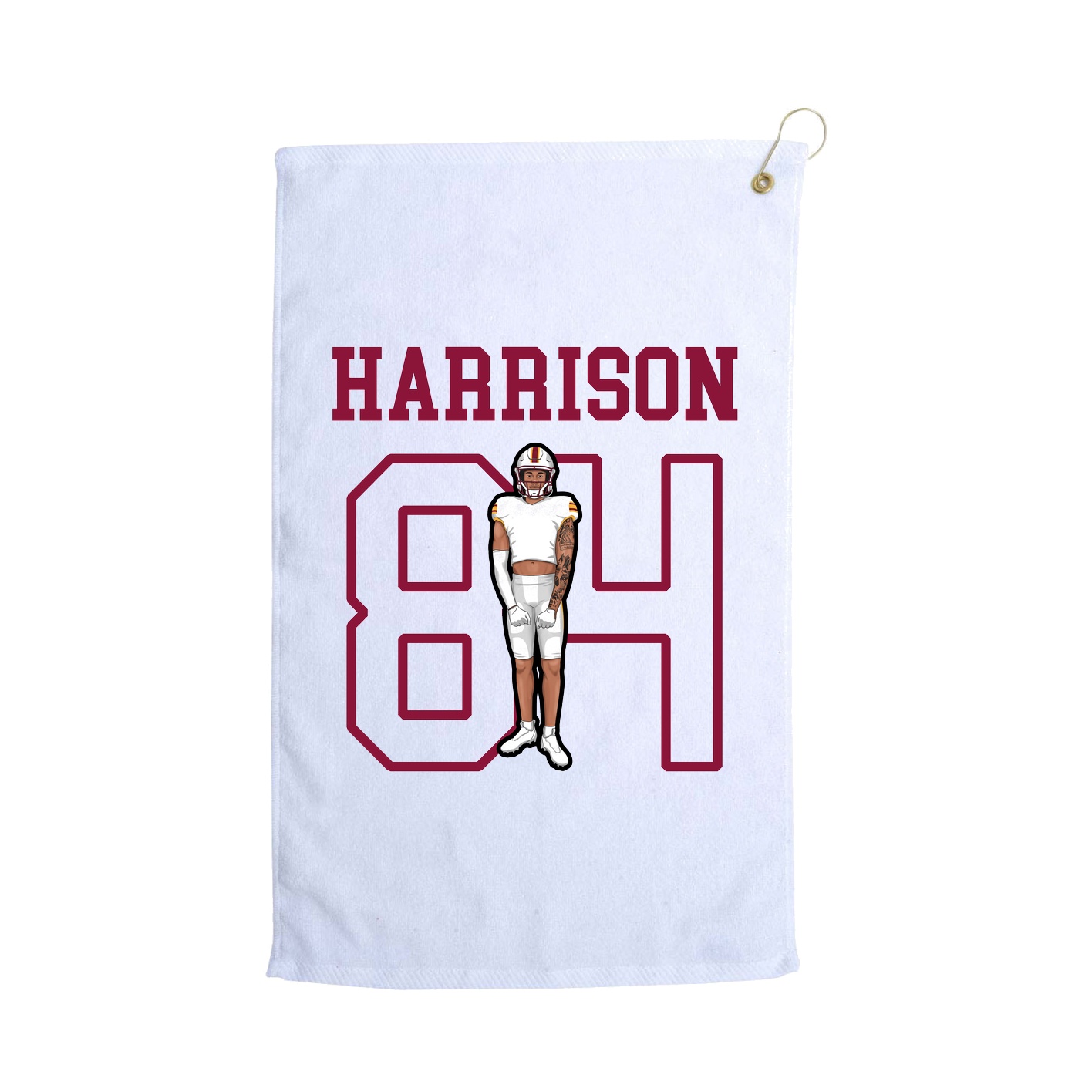 Golf Towel — Shirsey in White