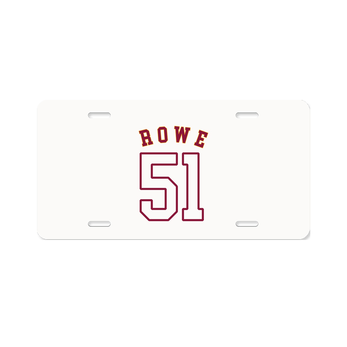 License Plate — Shirsey Arch in Classic