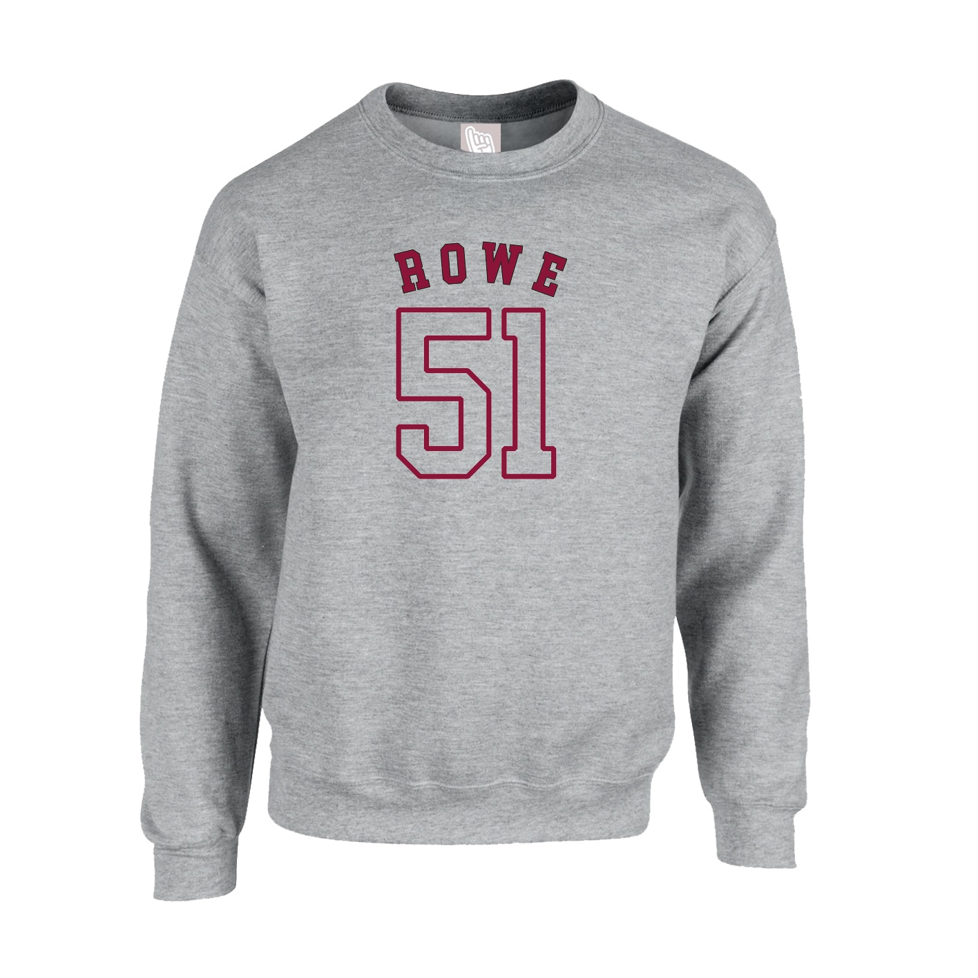 Fleece Crew — Shirsey Arch in Grey
