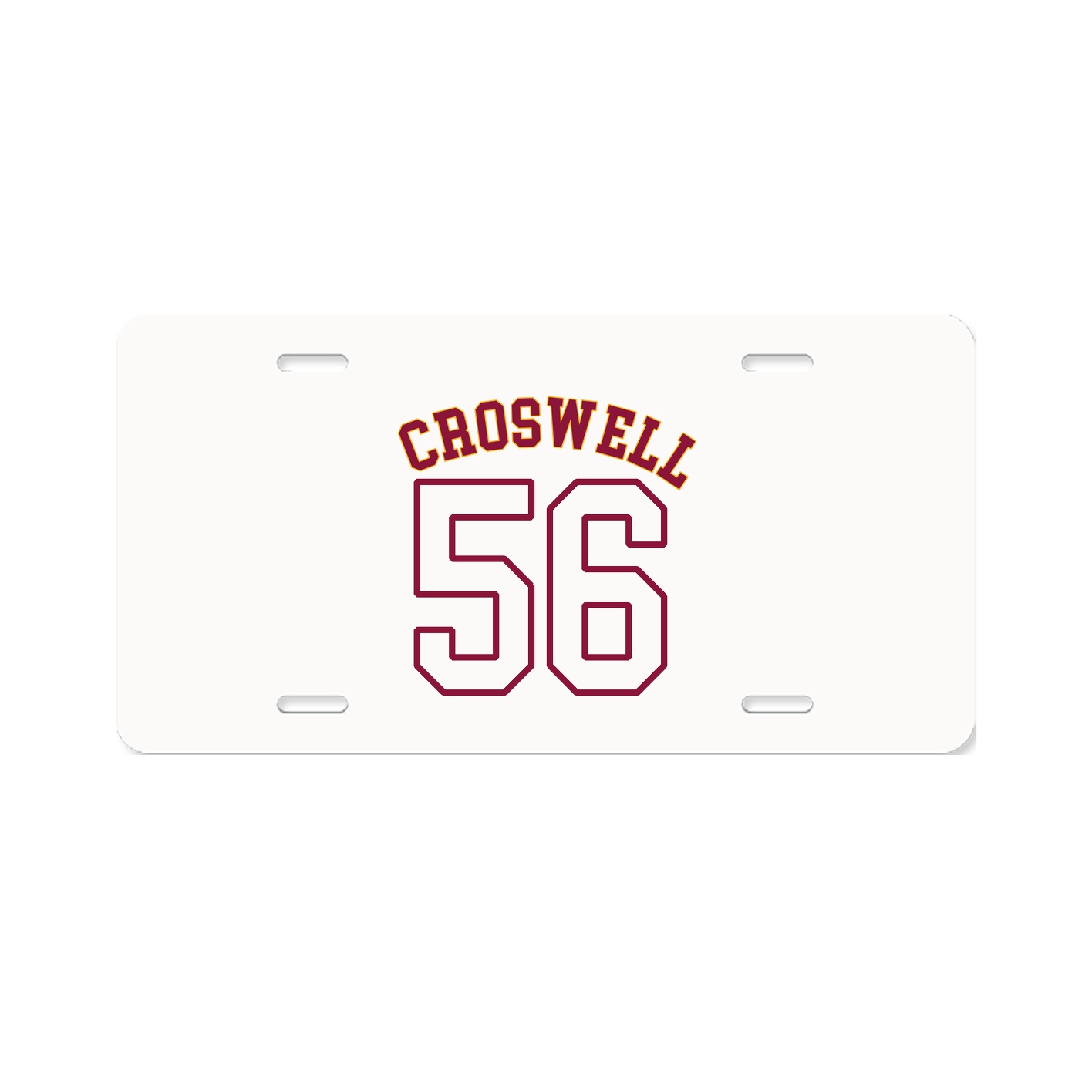 License Plate — Shirsey Arch in Classic