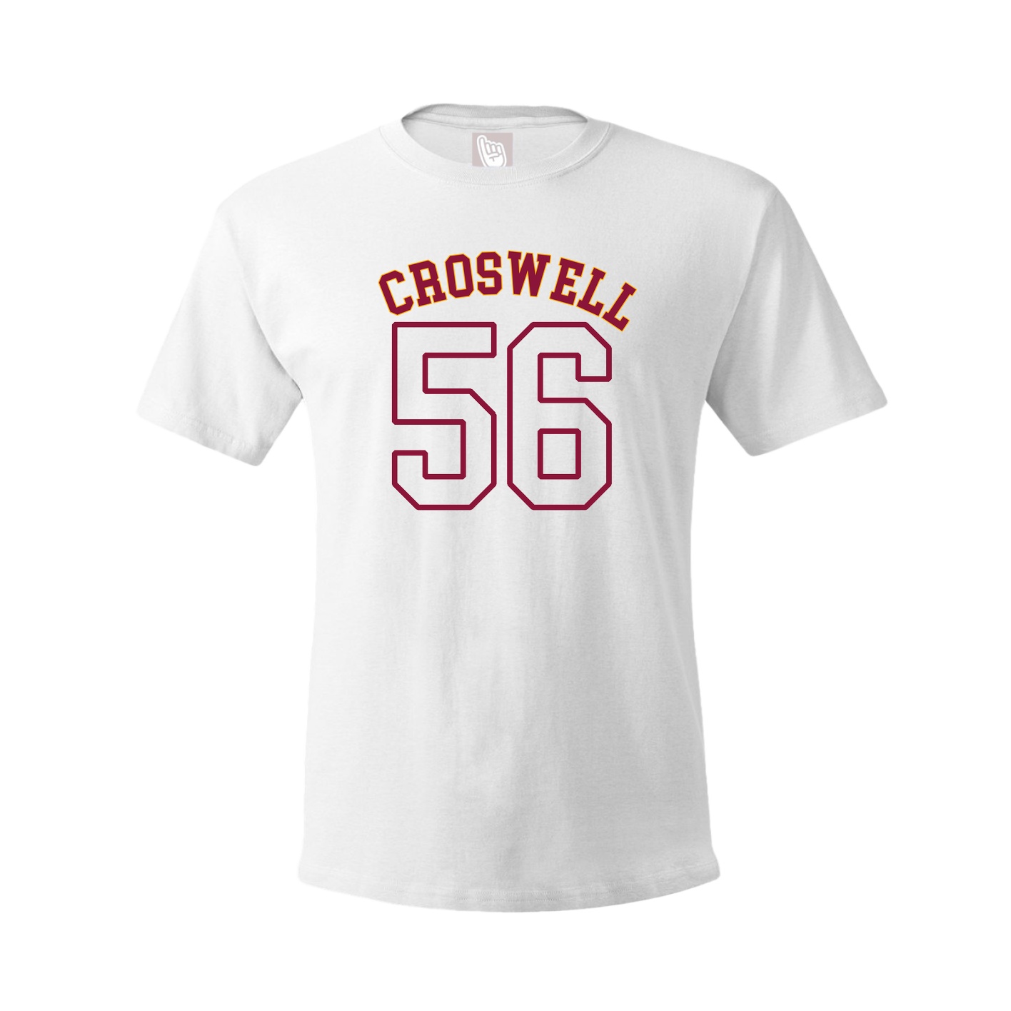 Youth Tee — Shirsey Arch in White