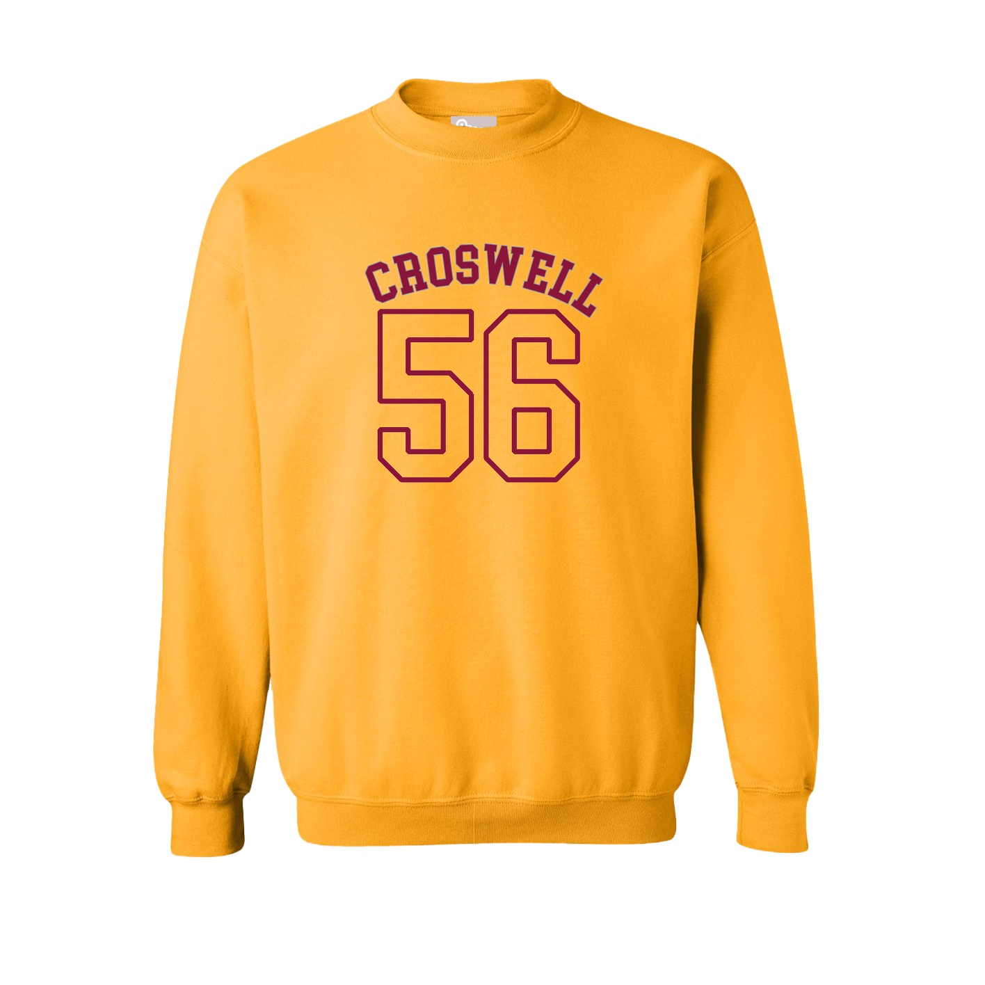 Fleece Crew — Shirsey Arch in Gold