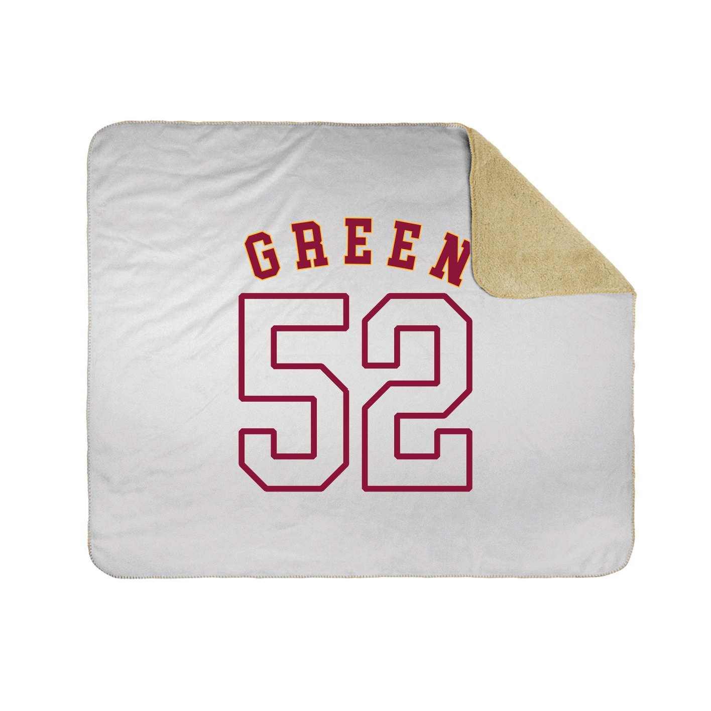 Throw Blanket — Shirsey Arch in White