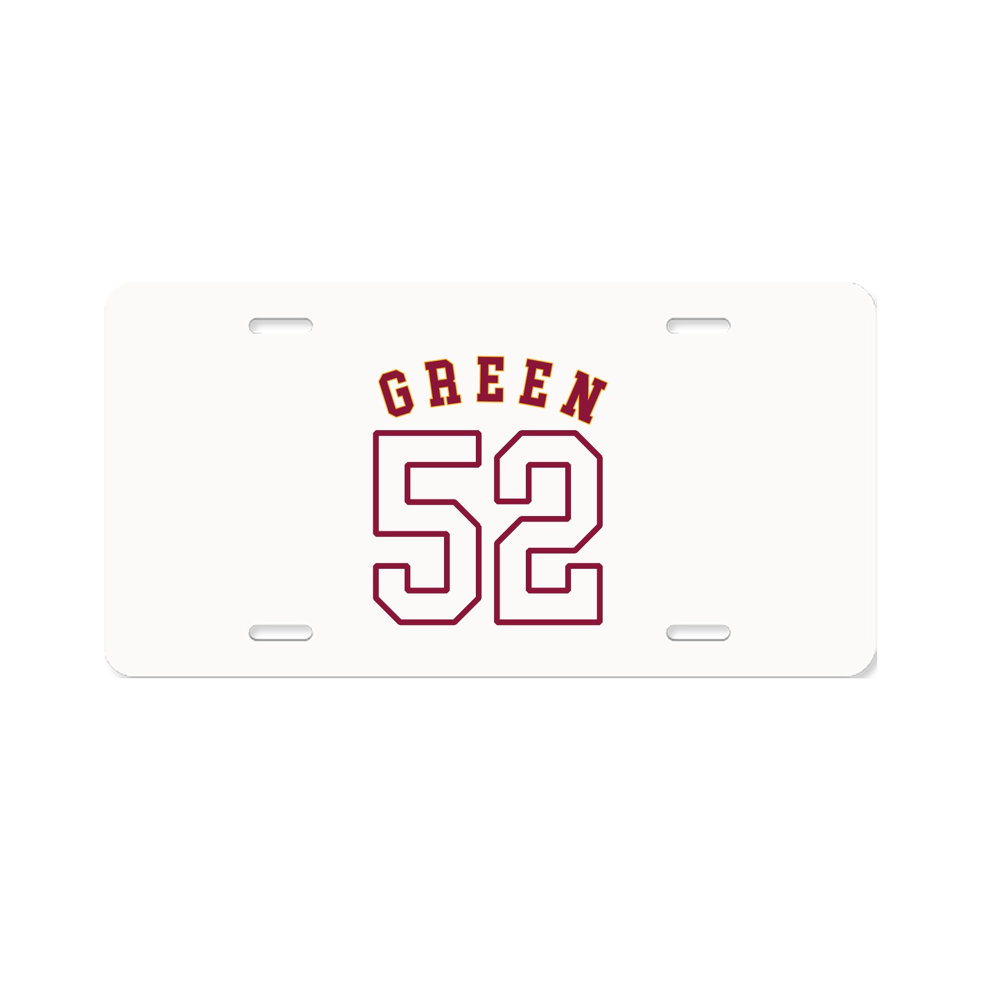 License Plate — Shirsey Arch in Classic