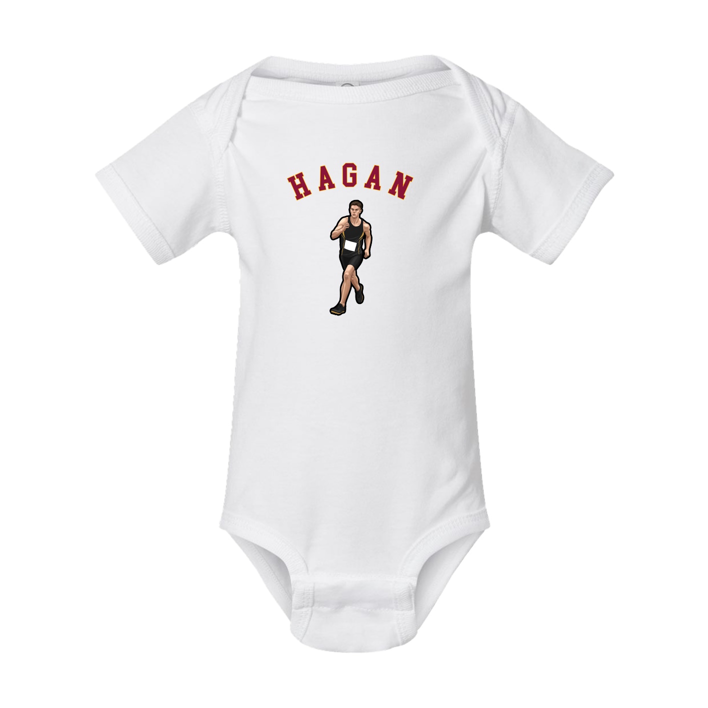 Baby Onesie — Shirsey Arch in White
