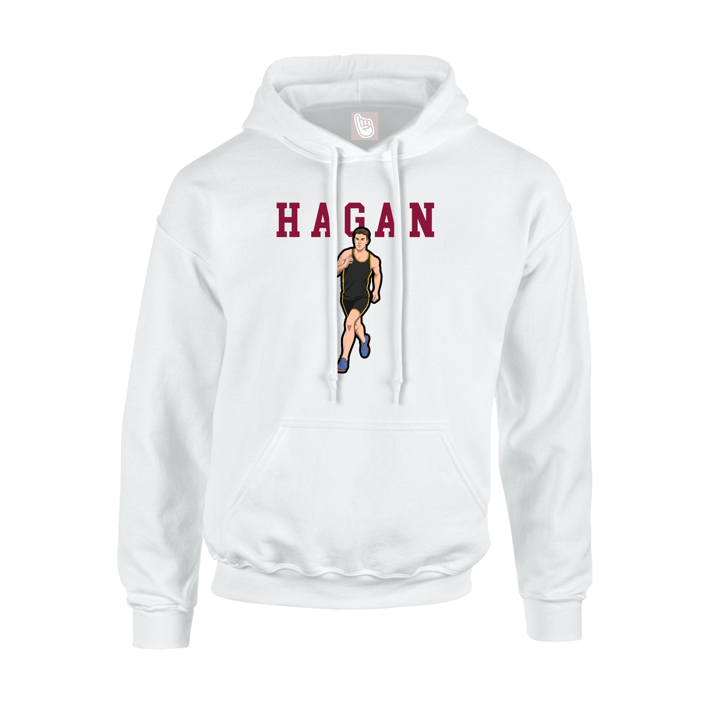 Youth Hoodie — Shirsey in White