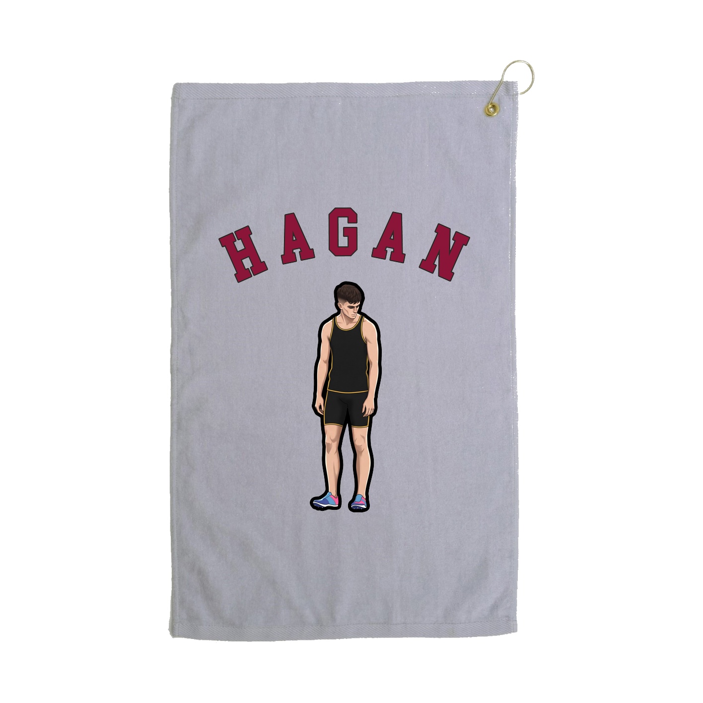 Golf Towel — Shirsey Arch in Grey