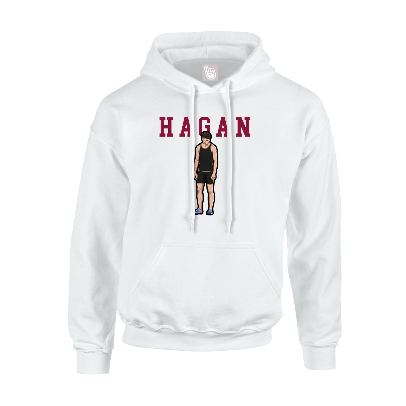 Hoodie — Shirsey in White