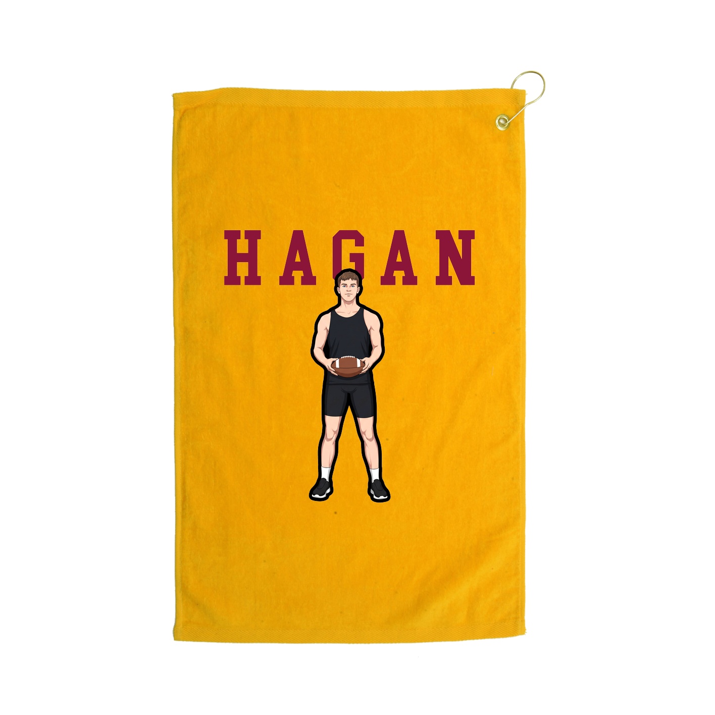 Golf Towel — Shirsey in Gold
