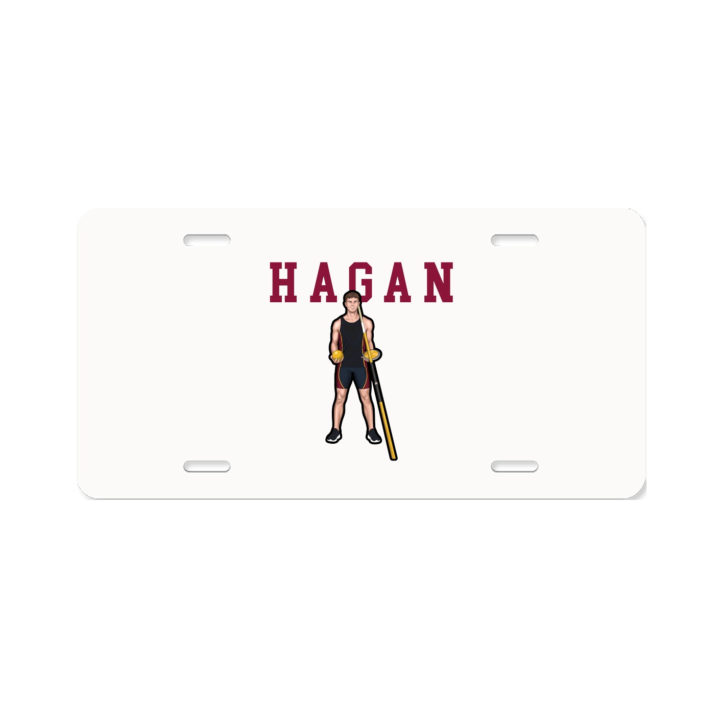 License Plate — Shirsey in Classic