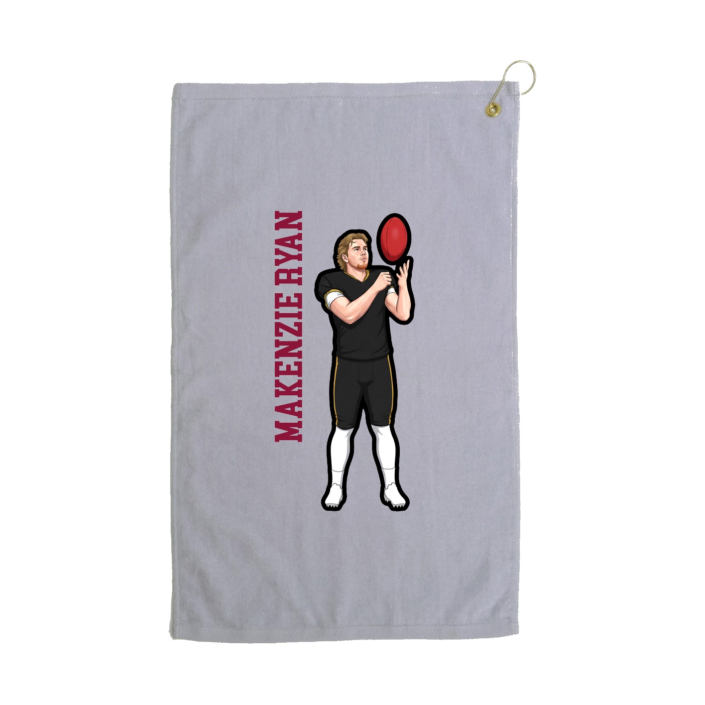 Golf Towel — Classic in Grey