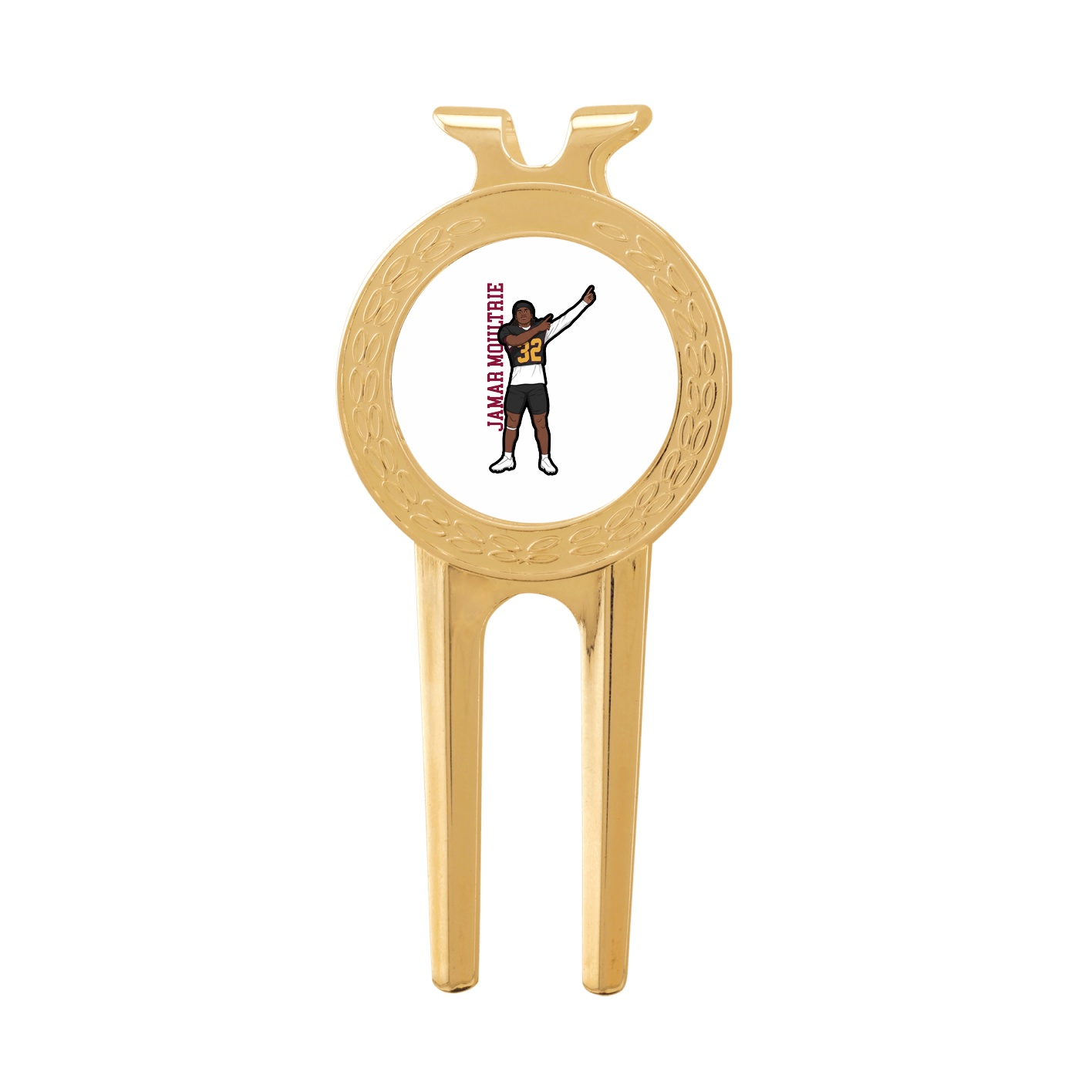 Divot Tool with Ball Marker — Name Vertical in Classic