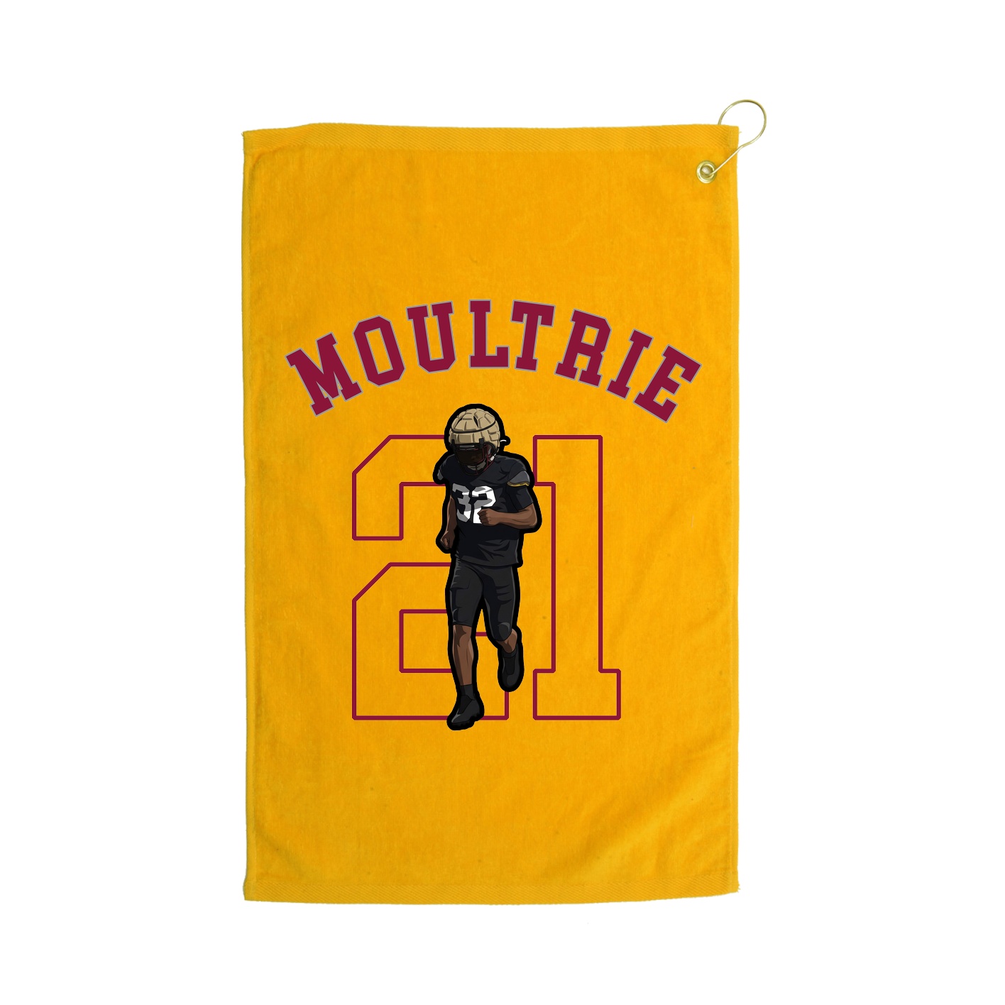 Golf Towel — Shirsey Arch in Gold