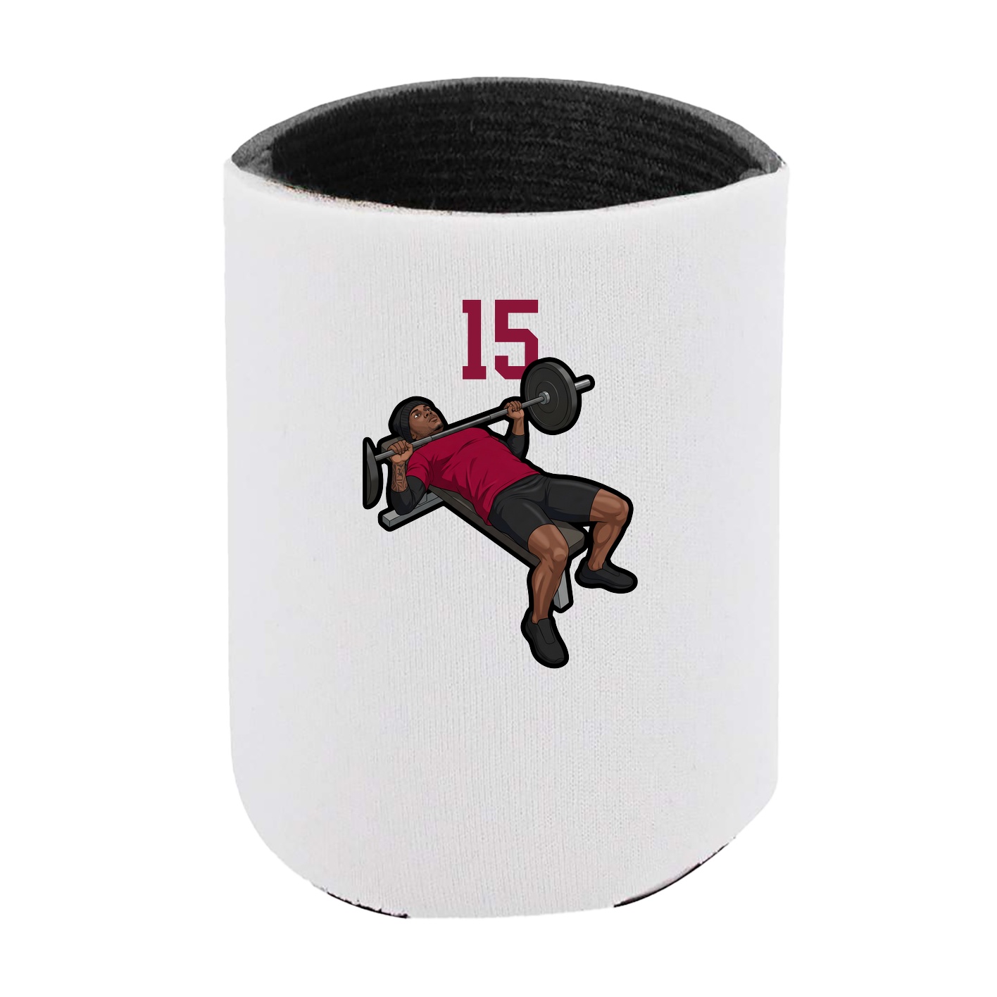 Can Holder — Number Top in White