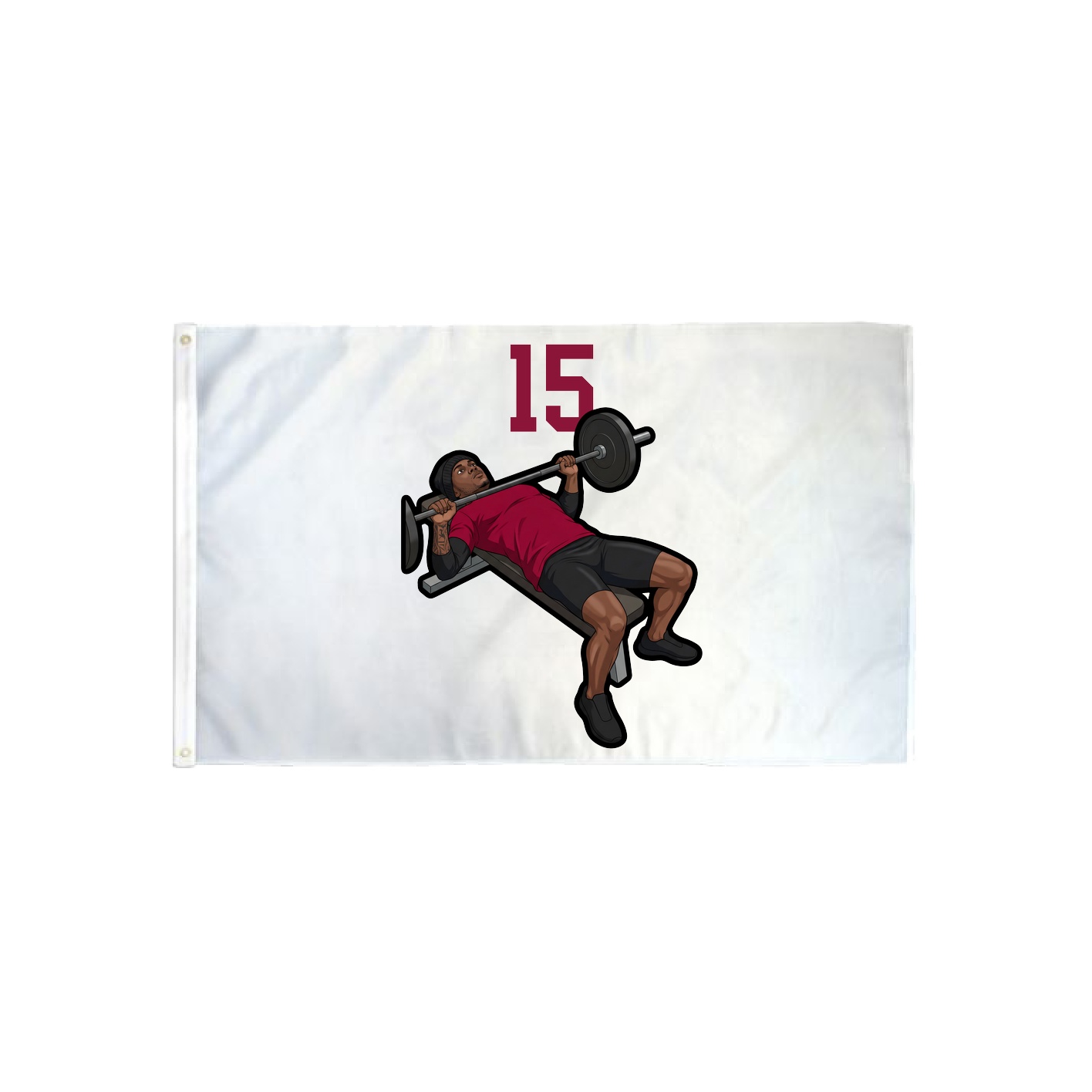 3x5 Flag — Number Top in Classic