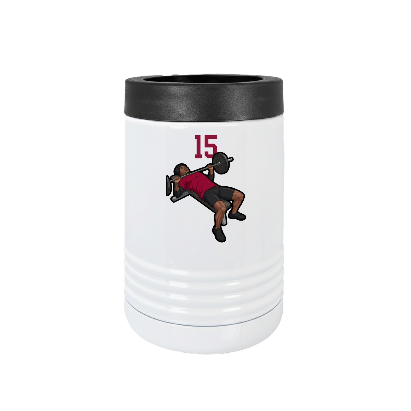 Beverage Holder — Number Top in White