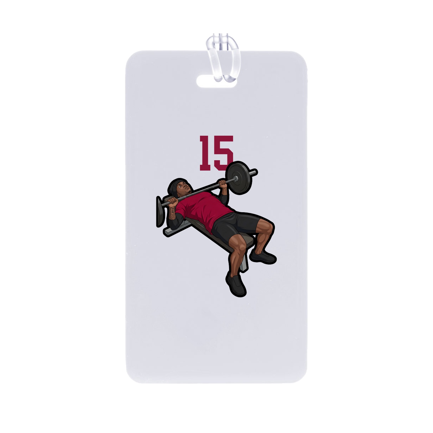 Bag Tag — Number Top in Classic