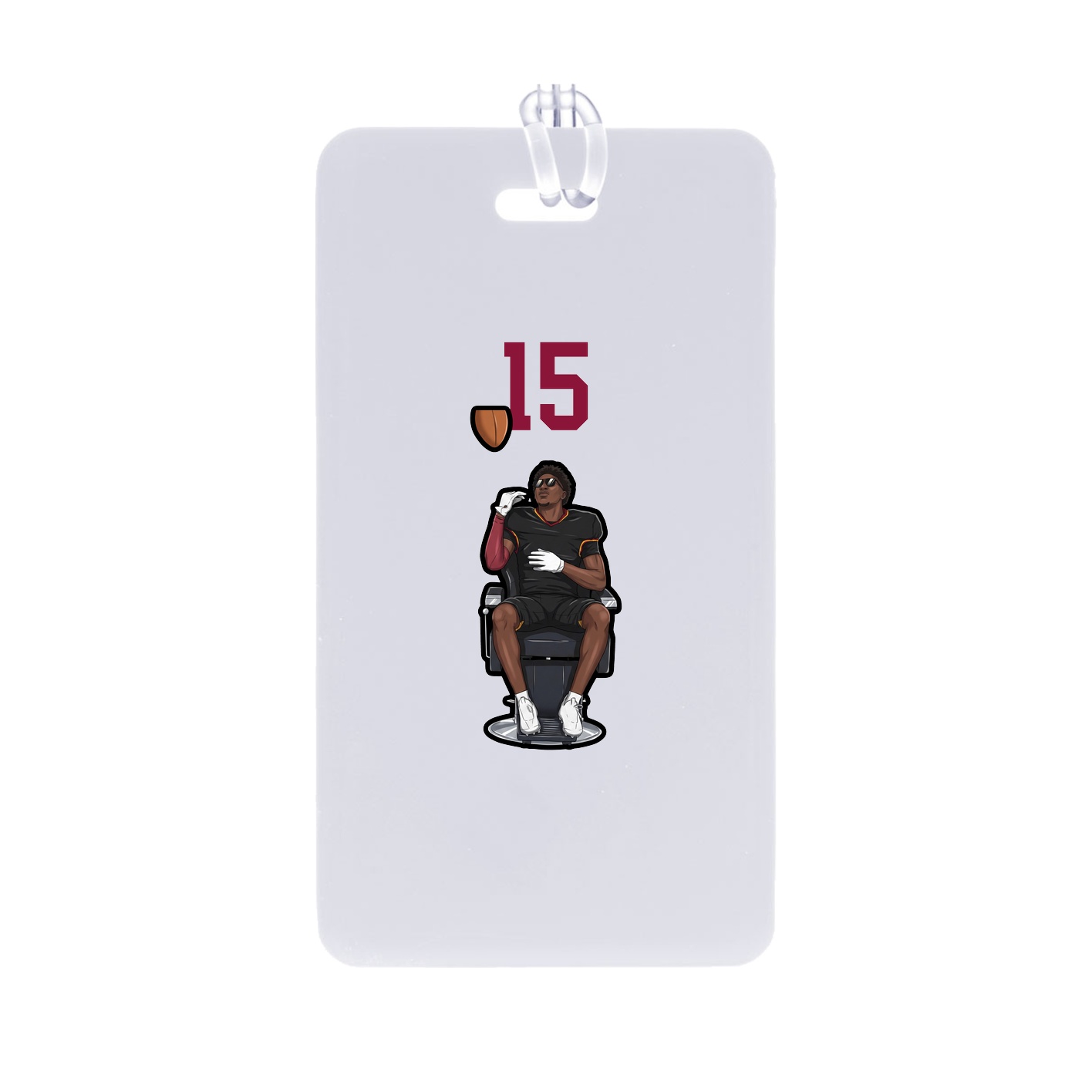Bag Tag — Number Top in Classic