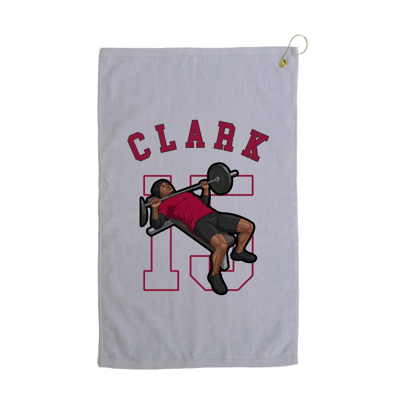 Golf Towel — Shirsey Arch in Grey