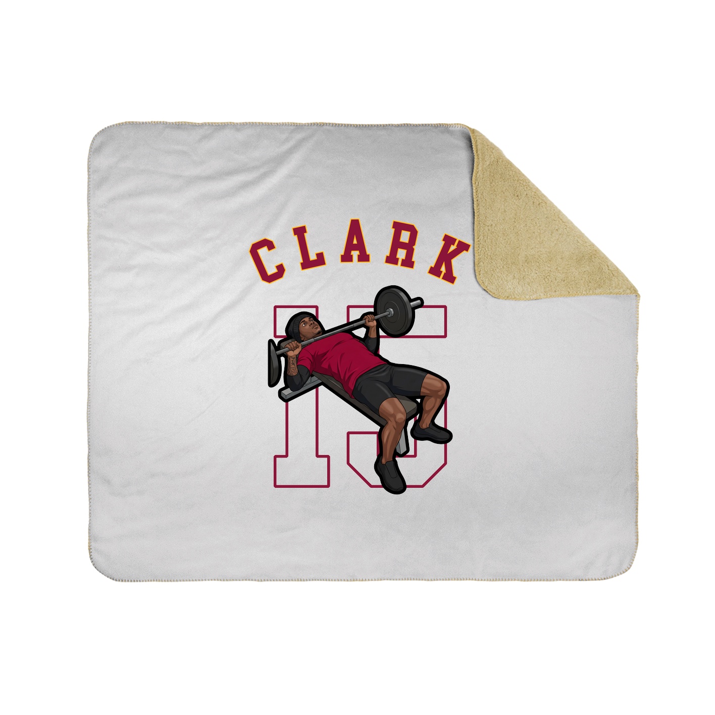 Throw Blanket — Shirsey Arch in White