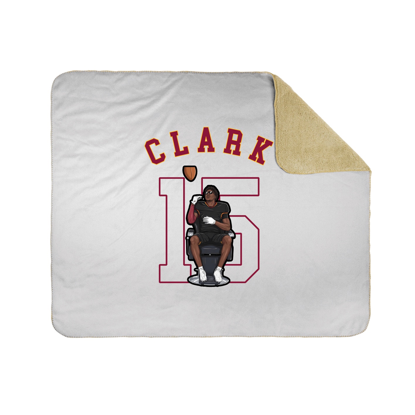 Throw Blanket — Shirsey Arch in White