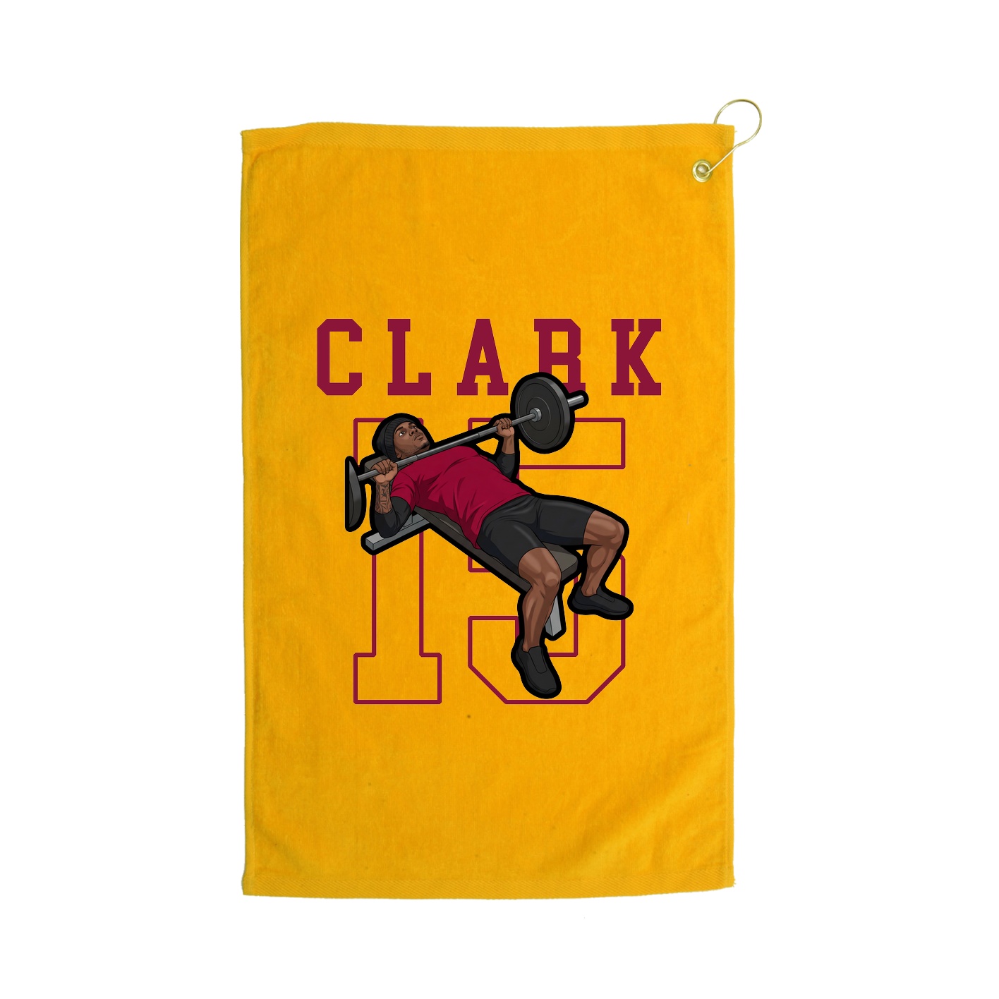 Golf Towel — Shirsey in Gold