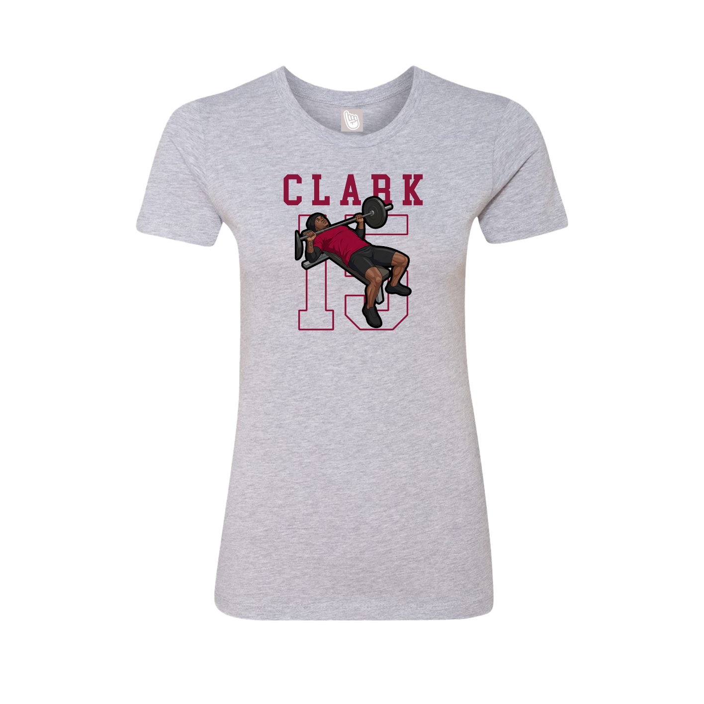Fitted Women's Tee — Shirsey in Grey