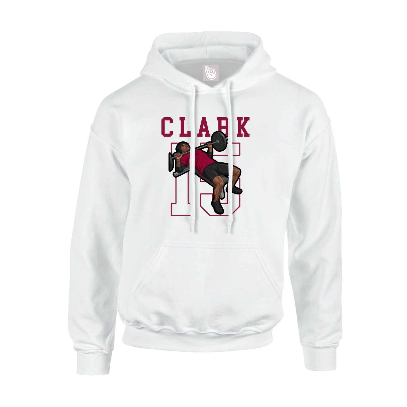 Youth Hoodie — Shirsey in White