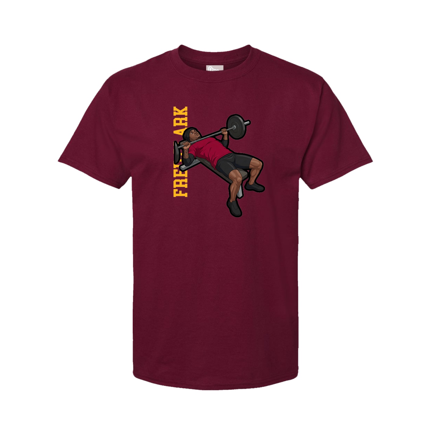 Tee — Name Vertical in Cardinal