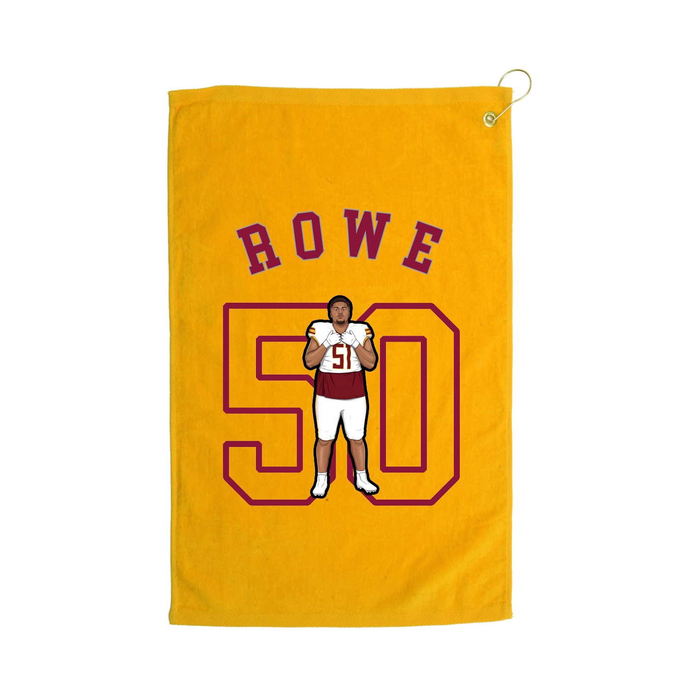 Golf Towel — Shirsey Arch in Gold