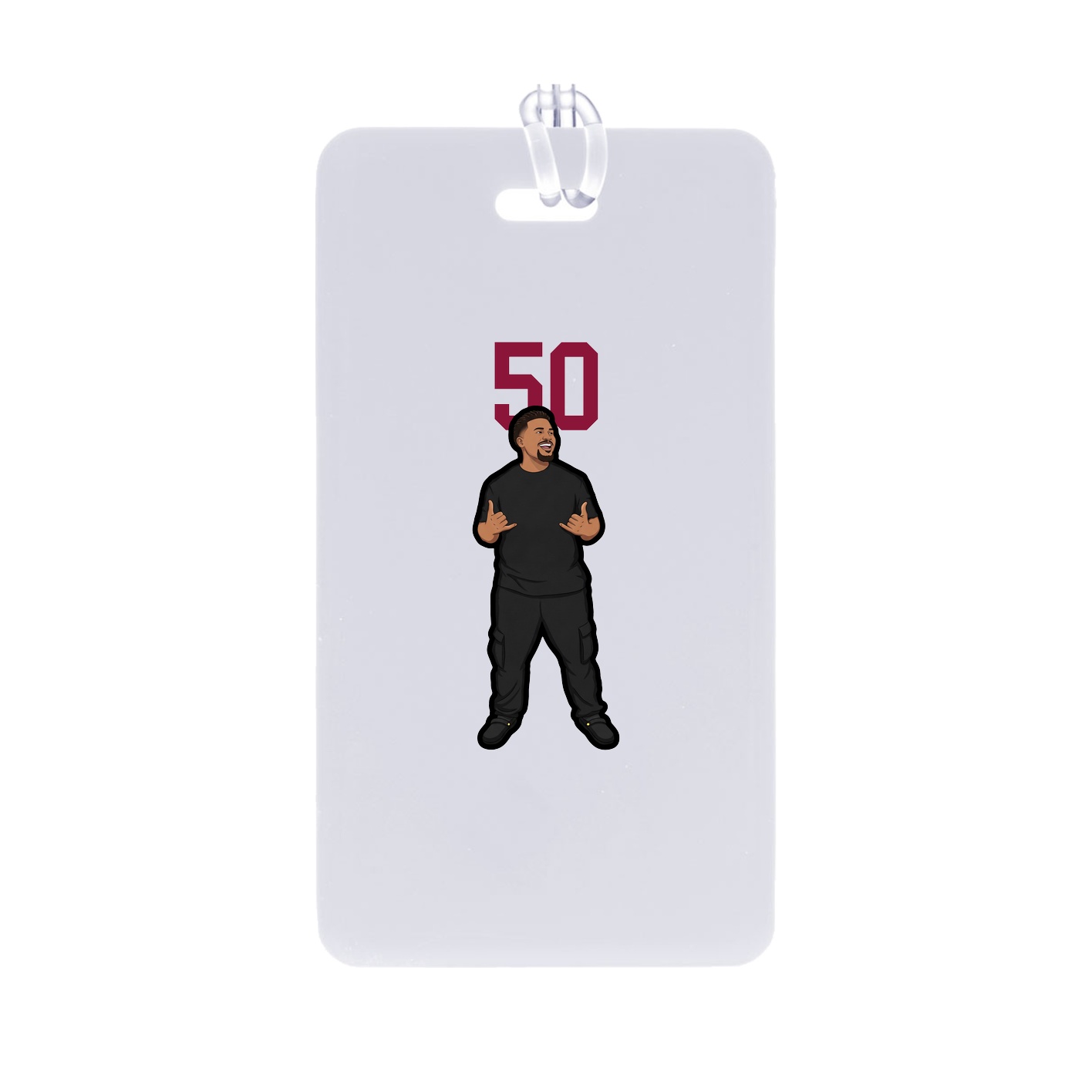 Bag Tag — Number Top in Classic