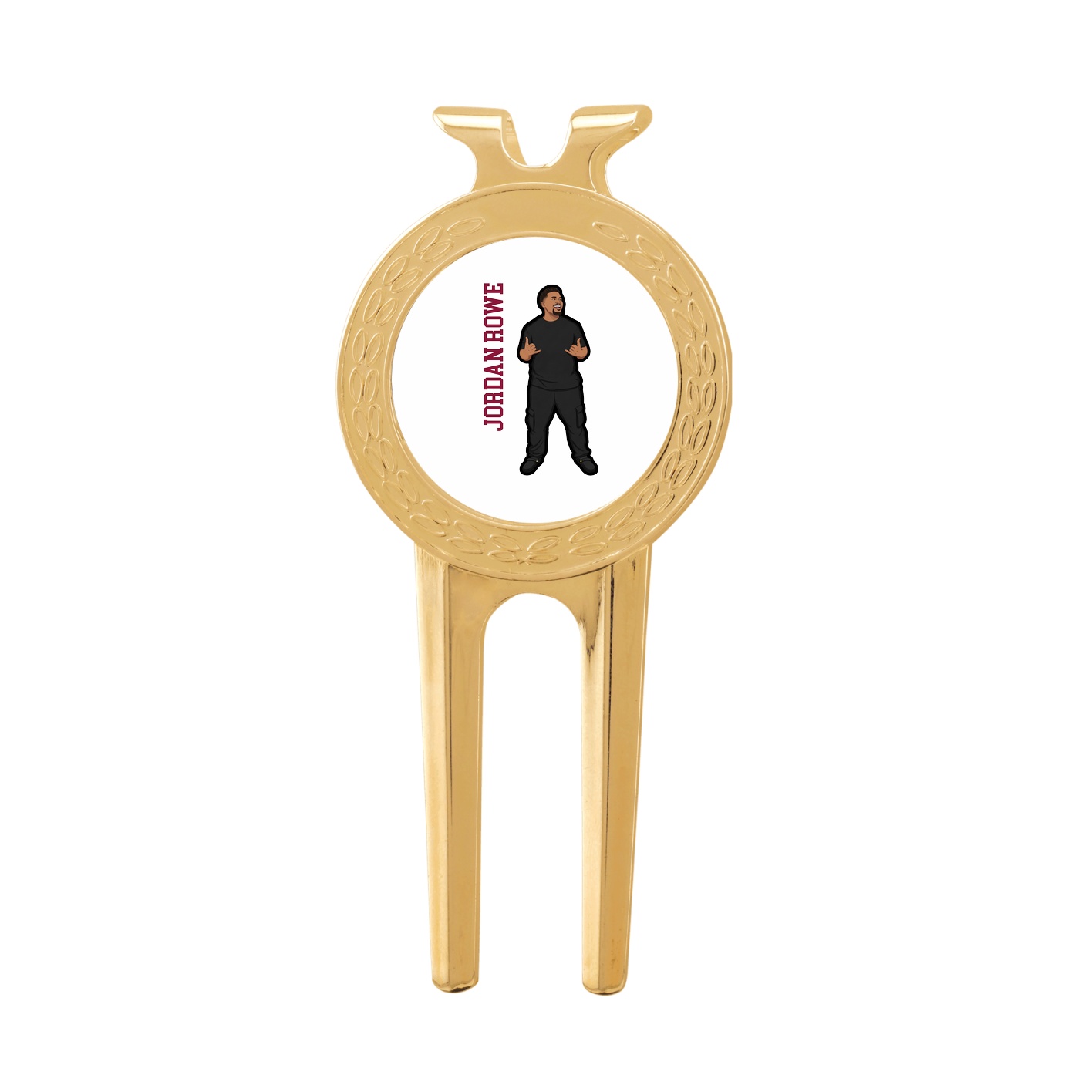Divot Tool with Ball Marker — Name Vertical in Classic