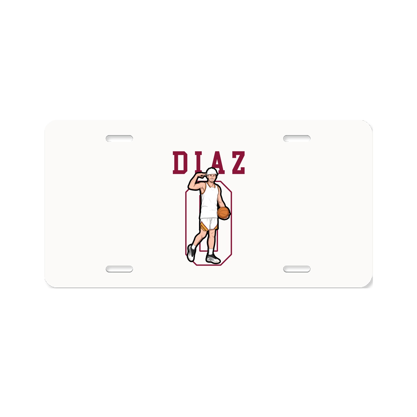 Aluminum License Plate