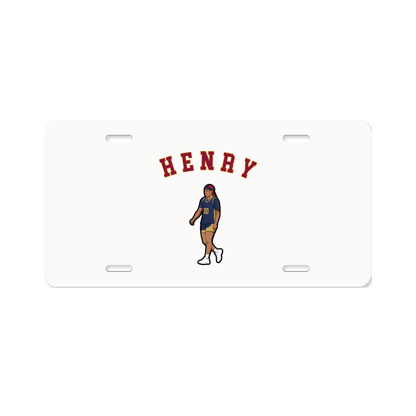 License Plate — Shirsey Arch in Classic