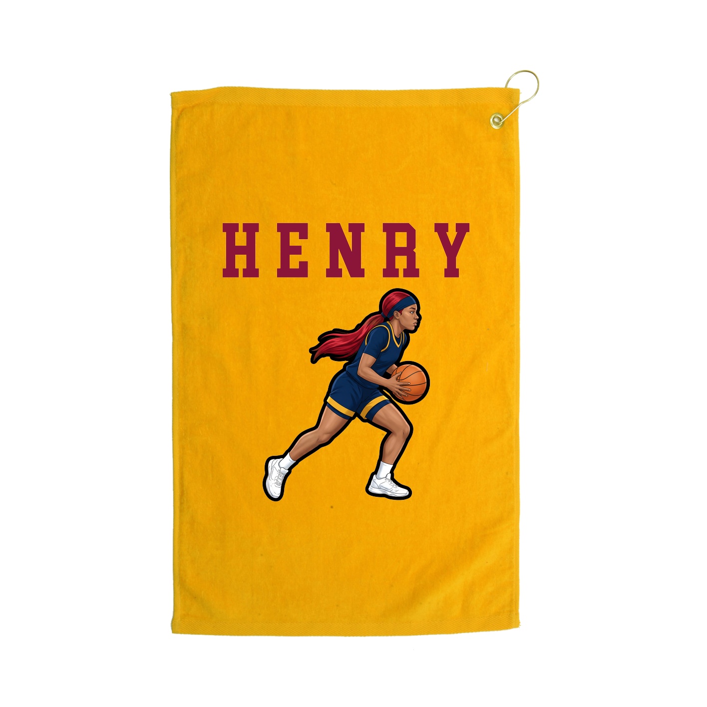 Golf Towel — Shirsey in Gold