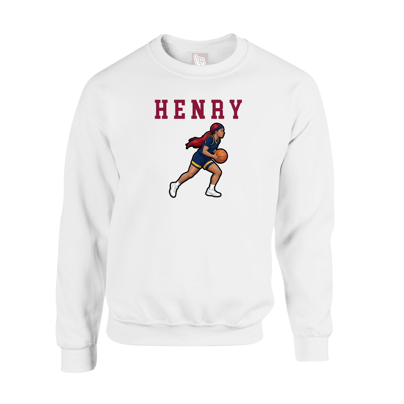 Fleece Crew — Shirsey in White