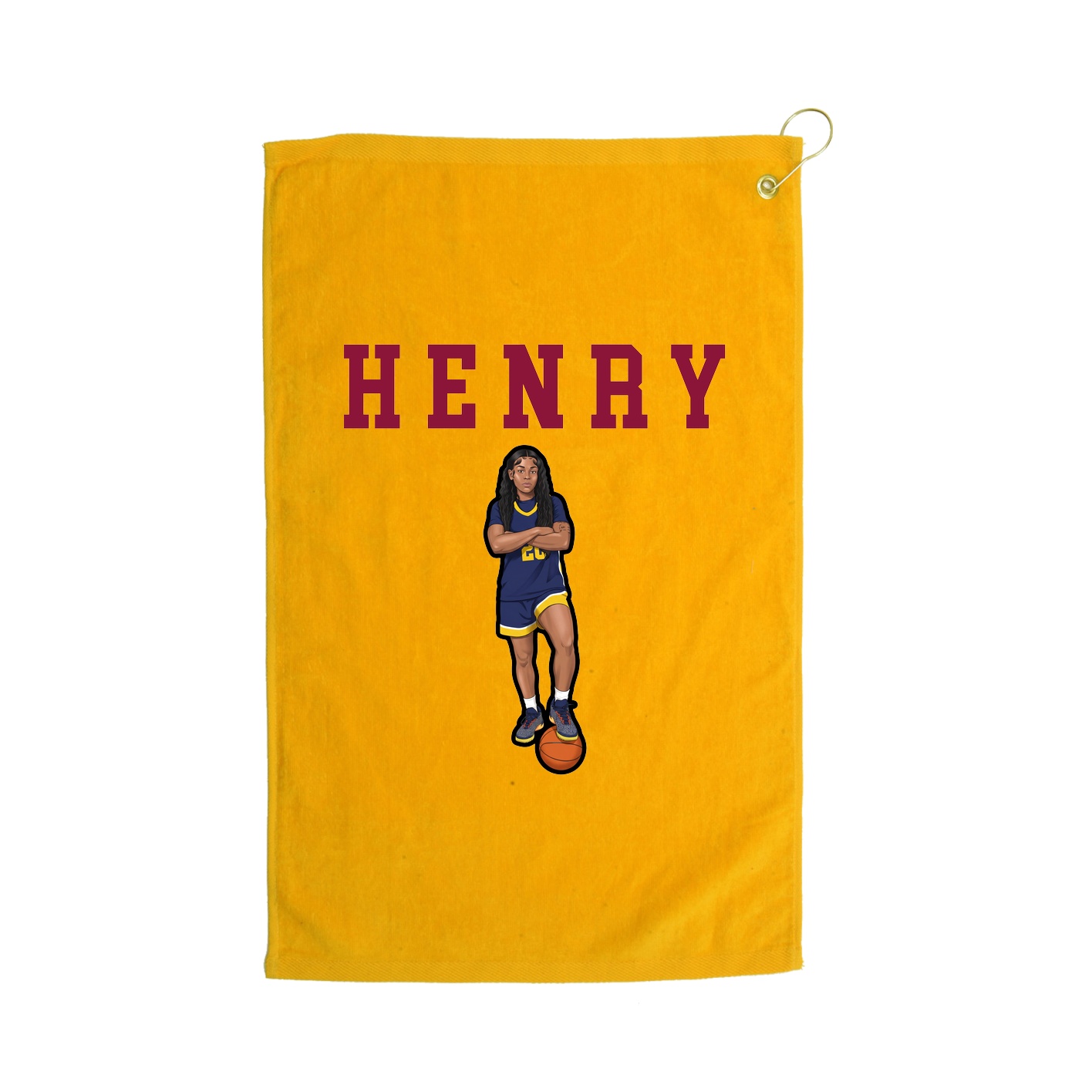 Golf Towel — Shirsey in Gold