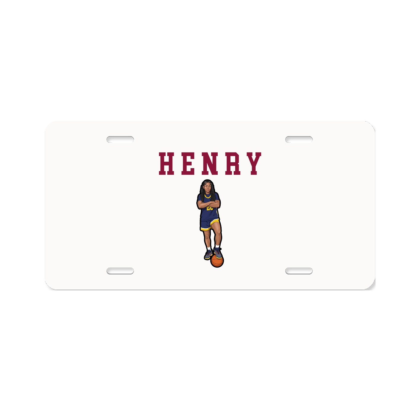 License Plate — Shirsey in Classic