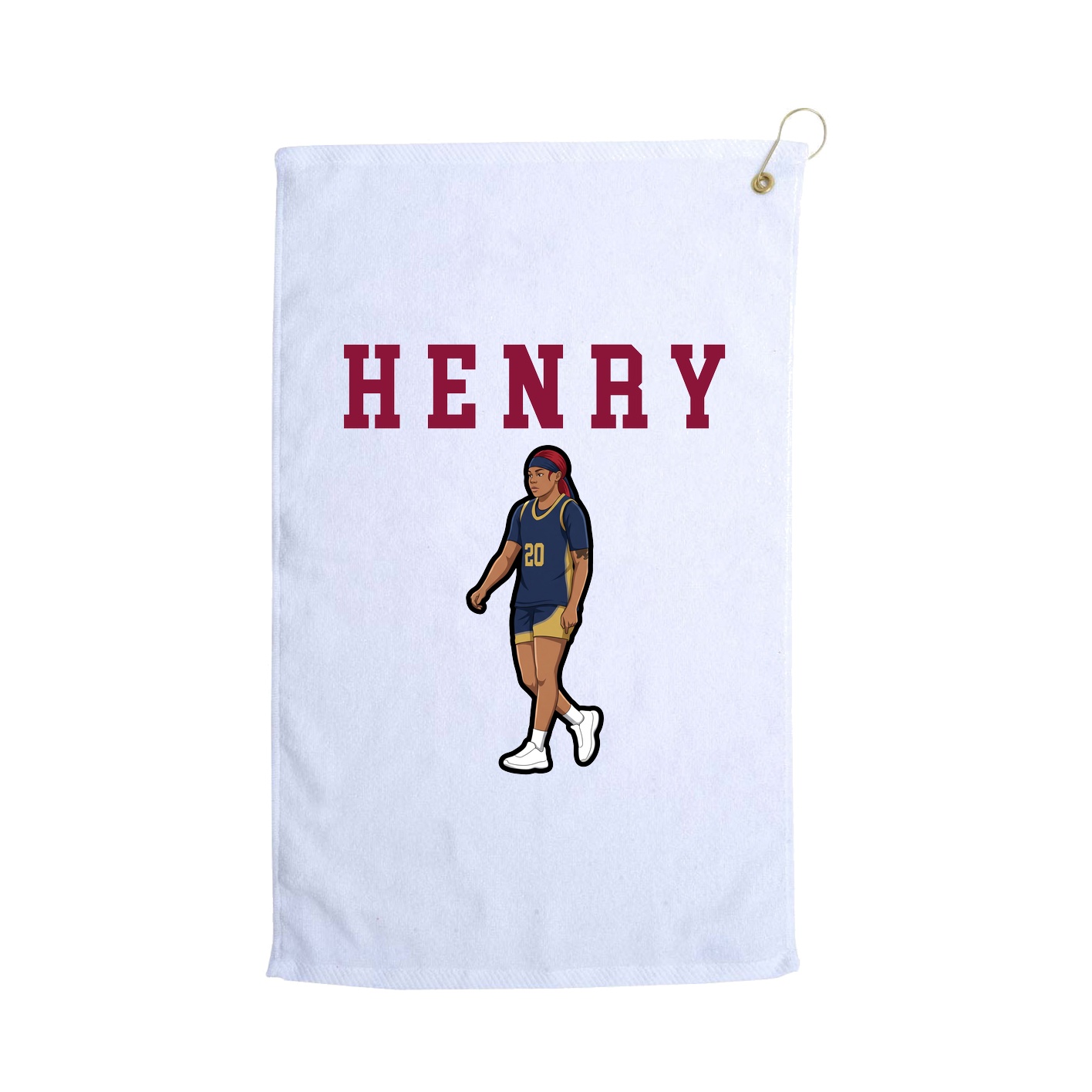 Golf Towel — Shirsey in White