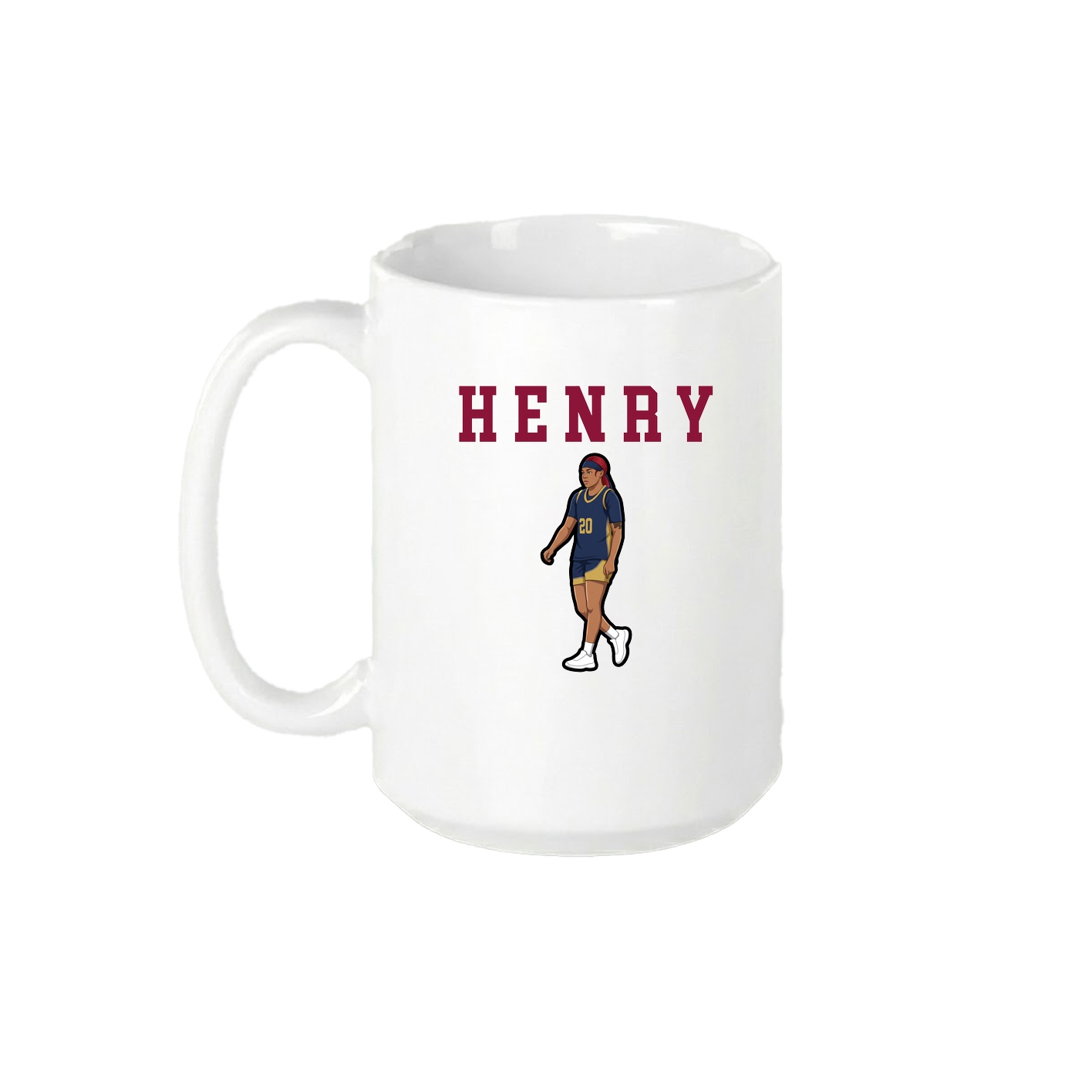 15oz Coffee Mug — Shirsey in White