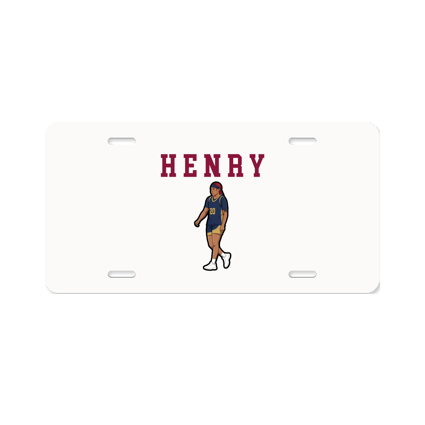 License Plate — Shirsey in Classic