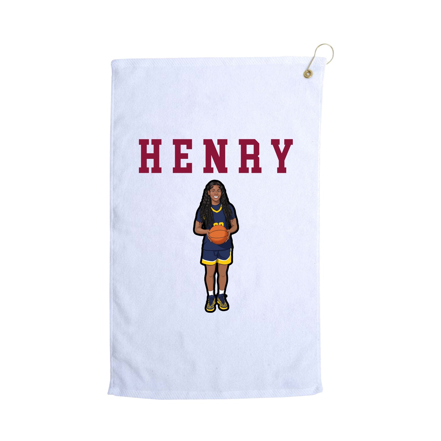 Golf Towel — Shirsey in White