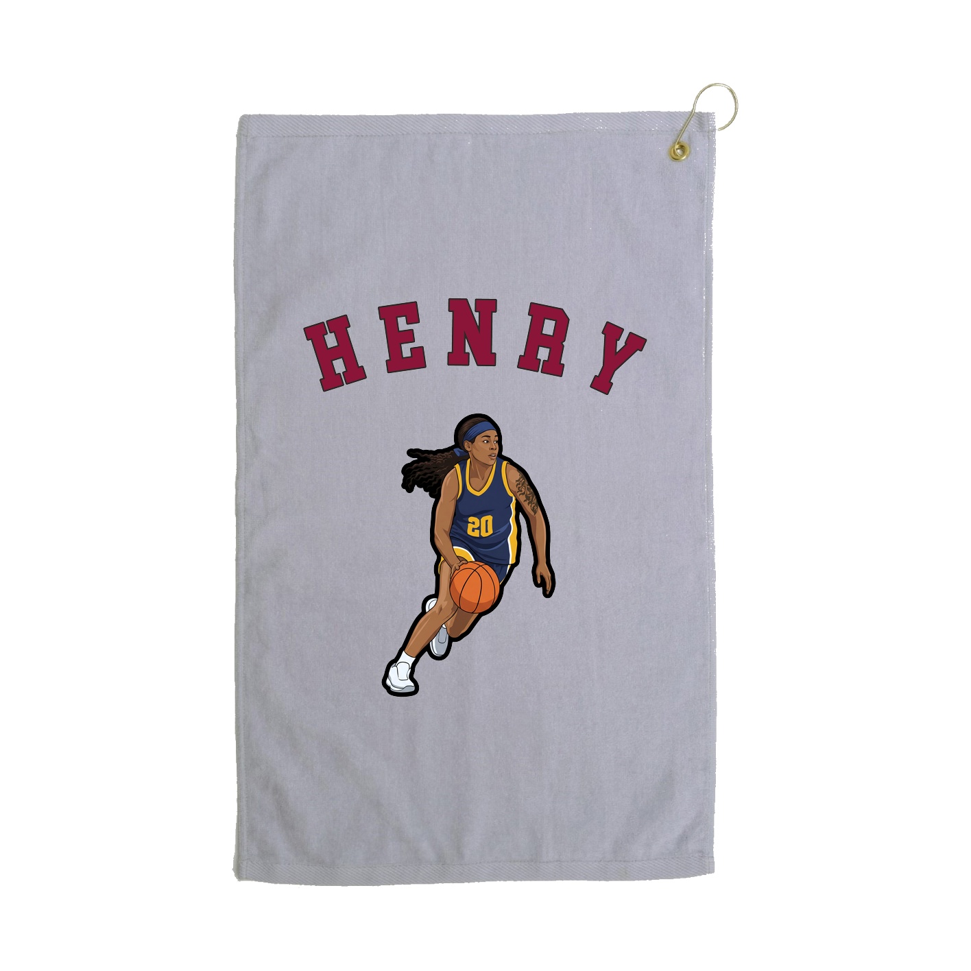 Golf Towel — Shirsey Arch in Grey