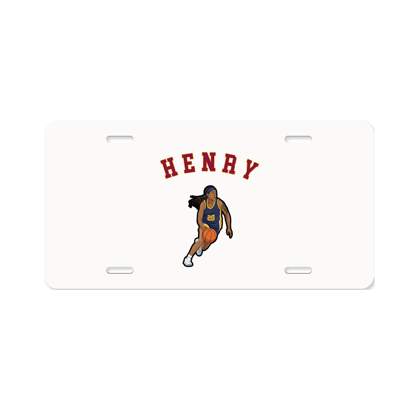 License Plate — Shirsey Arch in Classic