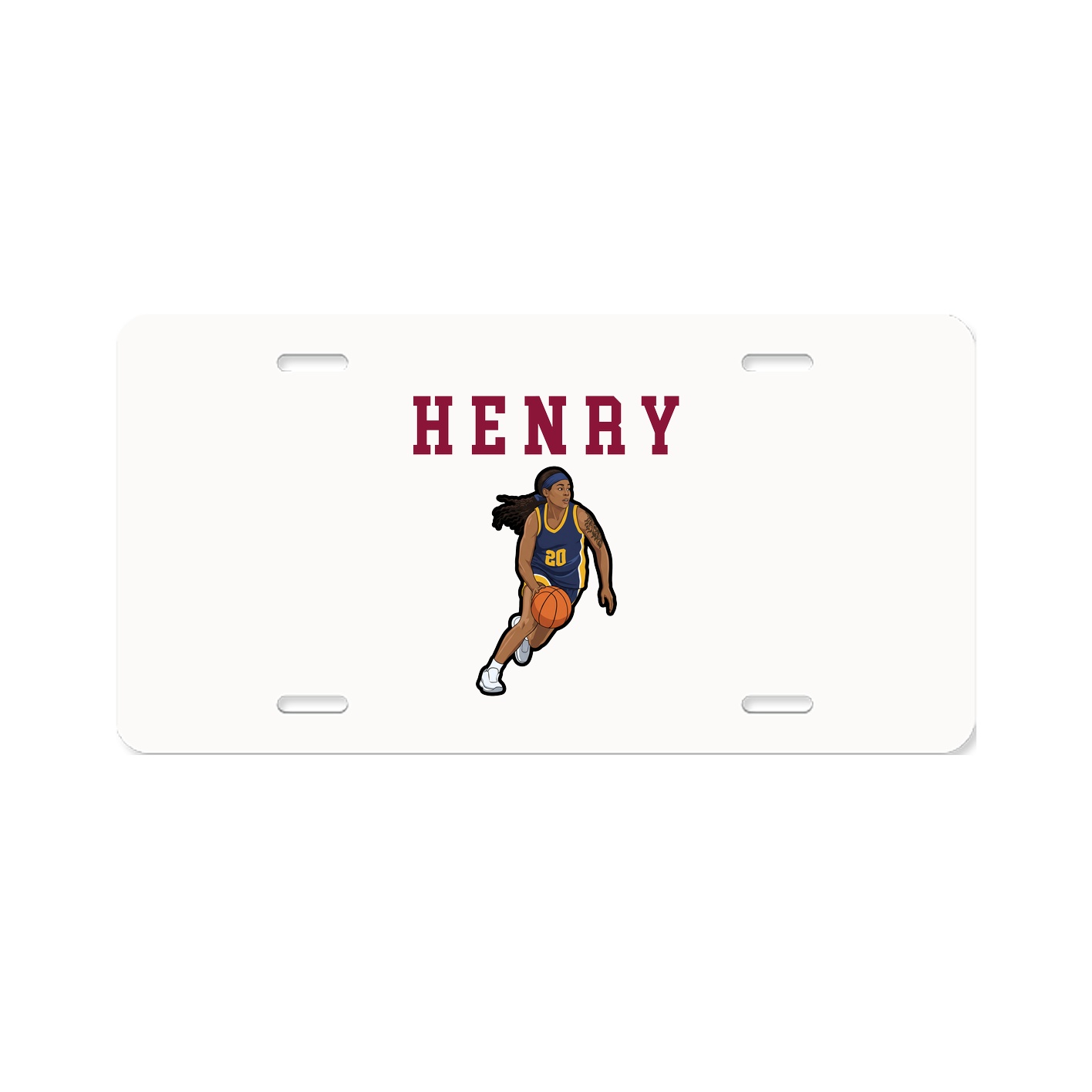 License Plate — Shirsey in Classic