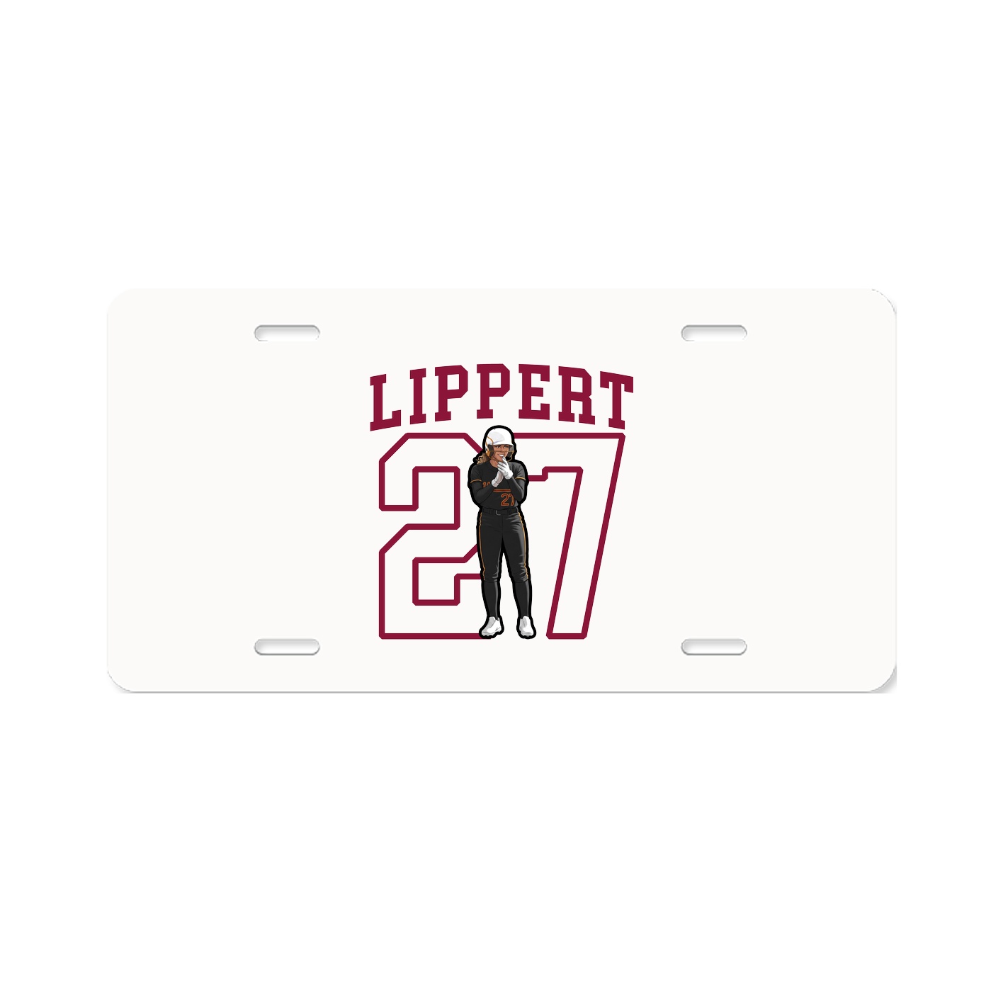 License Plate — Shirsey in Classic