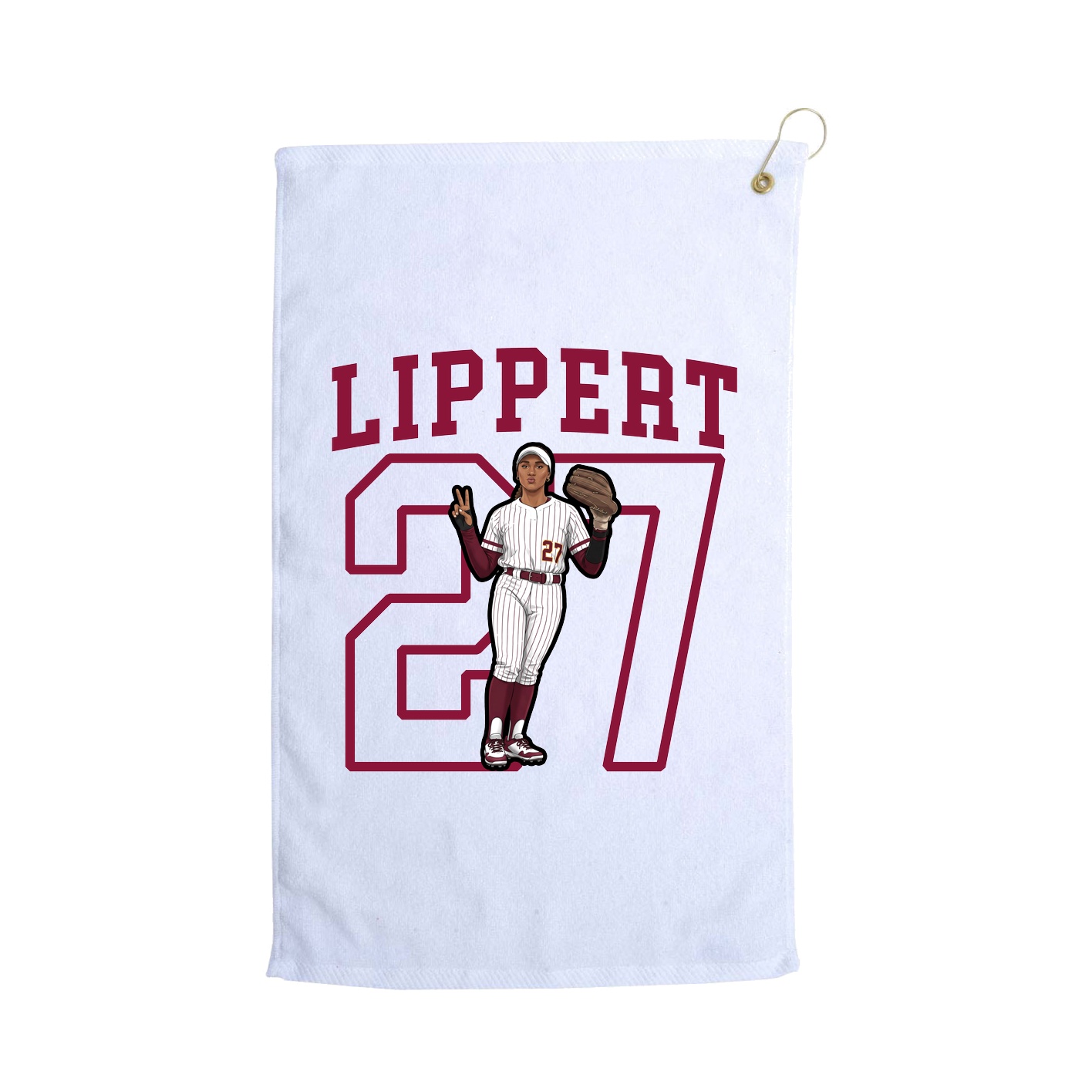 Golf Towel — Shirsey in White