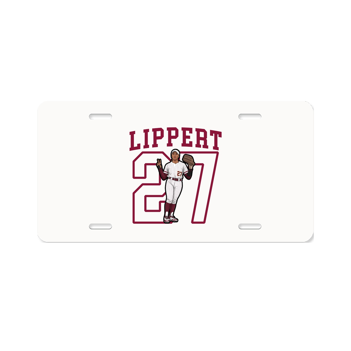 License Plate — Shirsey in Classic