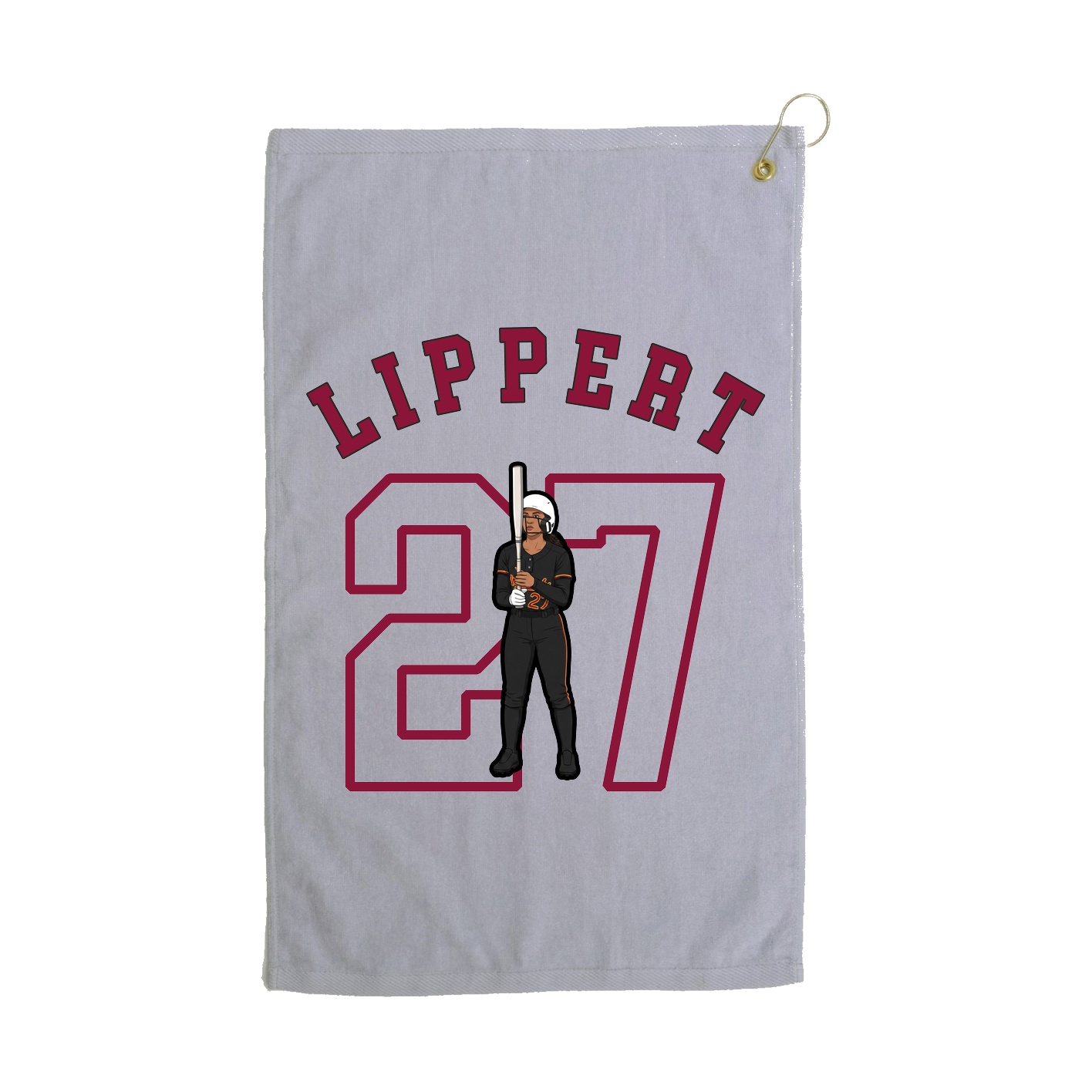 Golf Towel — Shirsey Arch in Grey